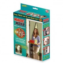 Plasa usa pentru tantari, muste sau alte insecte Magic Mesh cu Inchidere Magnetica